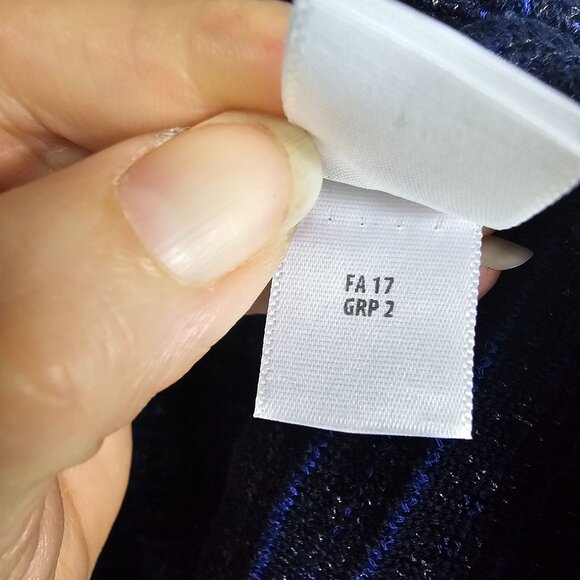 St. John Santana Knit Tweed Jacket Sz 16 Leather Pockets Office Formal Old Money - Picture 10 of 12